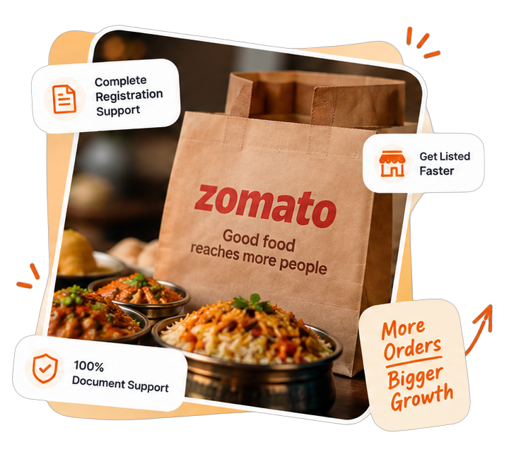 Swiggy & Zomato Restaurant Onboarding in Katol